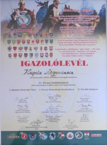 Zagraniczne podziękowania w języku węgierskim.